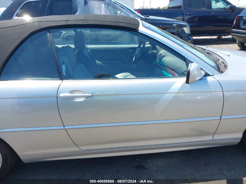 2004 BMW 330Ci VIN: WBABW534X4PL47039 Lot: 40059568