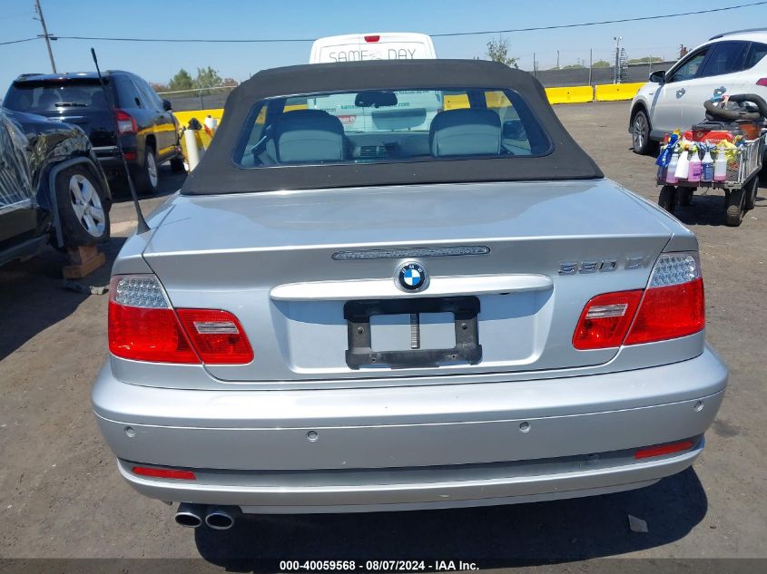 2004 BMW 330Ci VIN: WBABW534X4PL47039 Lot: 40059568