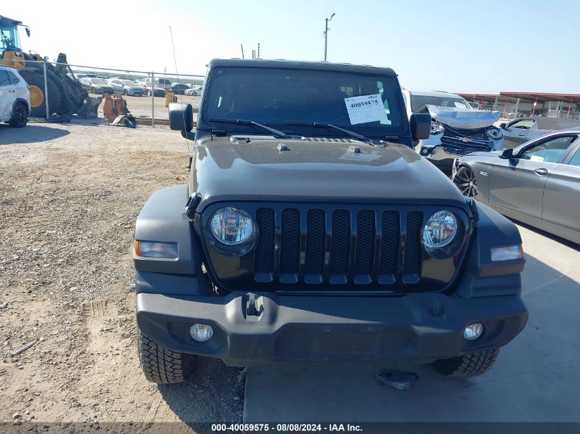 2021 Jeep Wrangler Unlimited Sport VIN: 1C4HJXDN2MW625887 Lot: 40059575