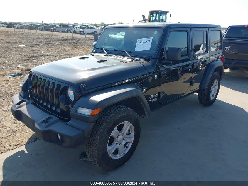 2021 JEEP WRANGLER UNLIMITED SPORT - 1C4HJXDN2MW625887