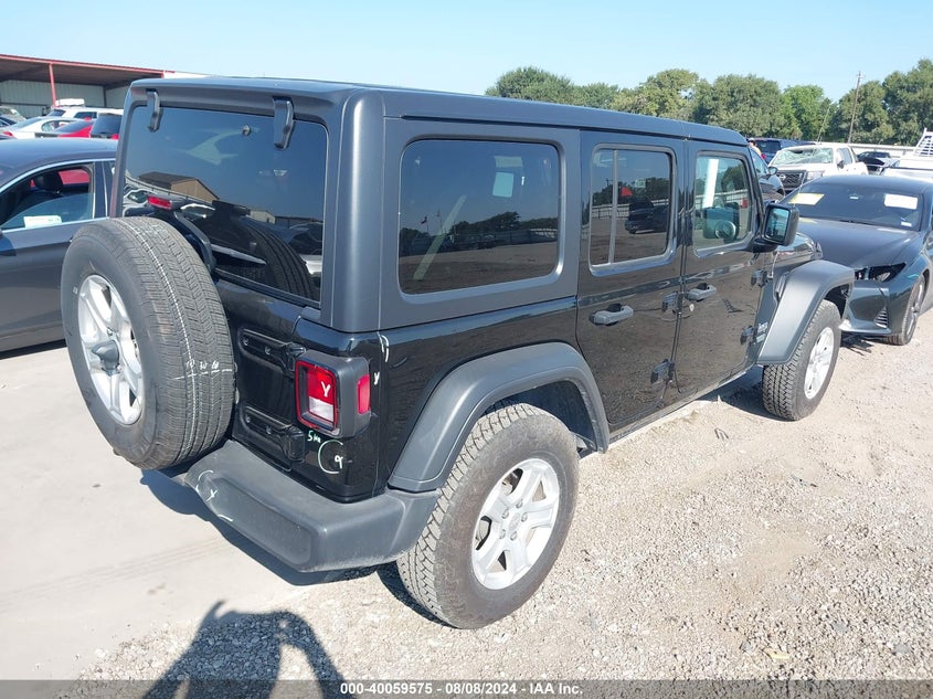 2021 JEEP WRANGLER UNLIMITED SPORT - 1C4HJXDN2MW625887