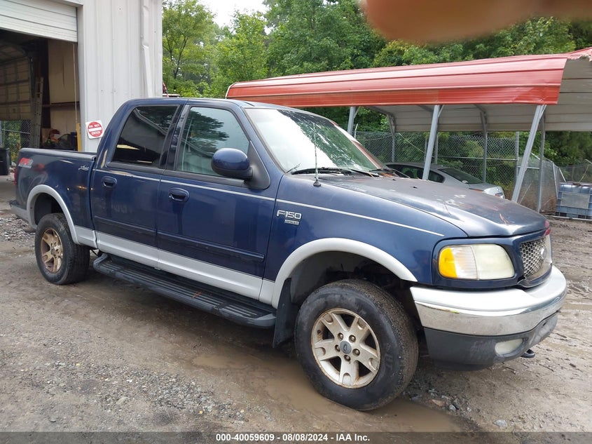 2002 Ford F-150 Lariat/Xlt VIN: 1FTRW08LX2KE37984 Lot: 40059609