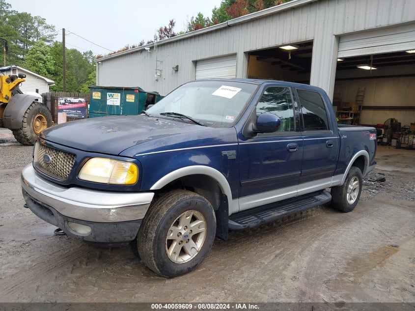 2002 Ford F-150 Lariat/Xlt VIN: 1FTRW08LX2KE37984 Lot: 40059609
