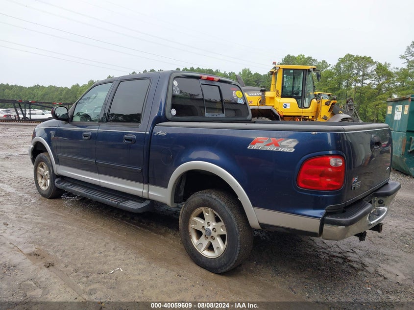 2002 Ford F-150 Lariat/Xlt VIN: 1FTRW08LX2KE37984 Lot: 40059609