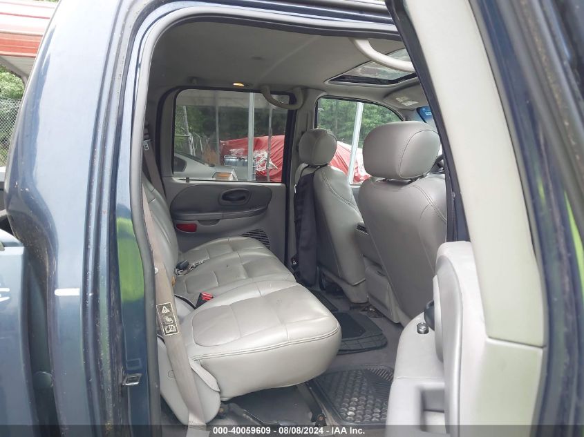 2002 Ford F-150 Lariat/Xlt VIN: 1FTRW08LX2KE37984 Lot: 40059609