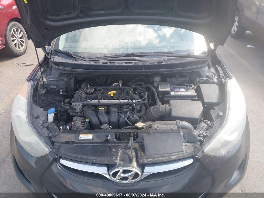 2012 Hyundai Elantra Gls/Limited VIN: 5NPDH4AE4CH079997 Lot: 40059617