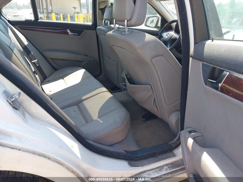 2008 Mercedes-Benz C 300 Luxury/Sport VIN: WDDGF54X48F062193 Lot: 40059635