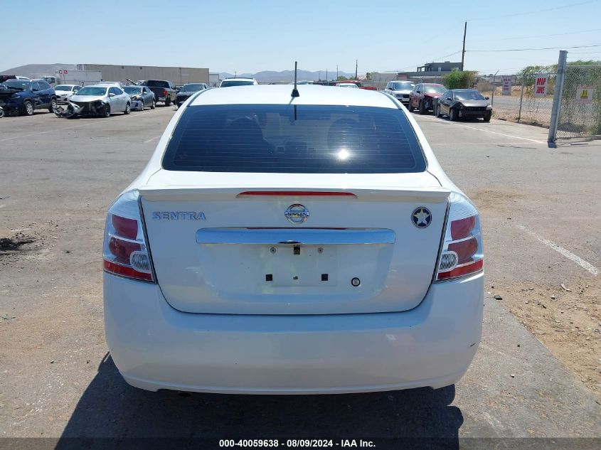 2012 Nissan Sentra 2.0 VIN: 3N1AB6AP8CL619422 Lot: 40059638