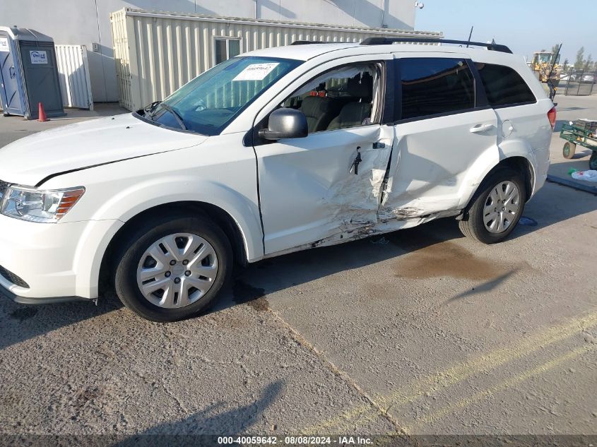 2018 Dodge Journey Se VIN: 3C4PDCAB9JT535840 Lot: 40059642