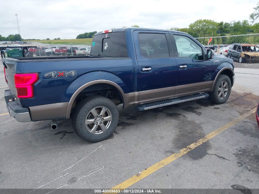 2020 FORD F-150 LARIAT - 1FTEW1E51LKE70223