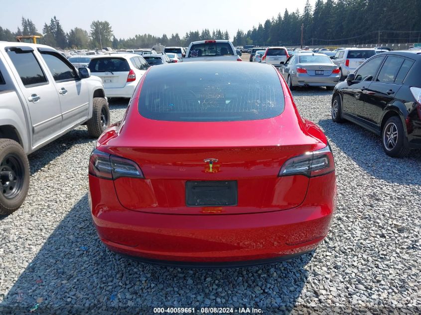 2020 Tesla Model 3 Standard Range Plus Rear-Wheel Drive/Standard Range Rear-Wheel Drive VIN: 5YJ3E1EA8LF614970 Lot: 40059661