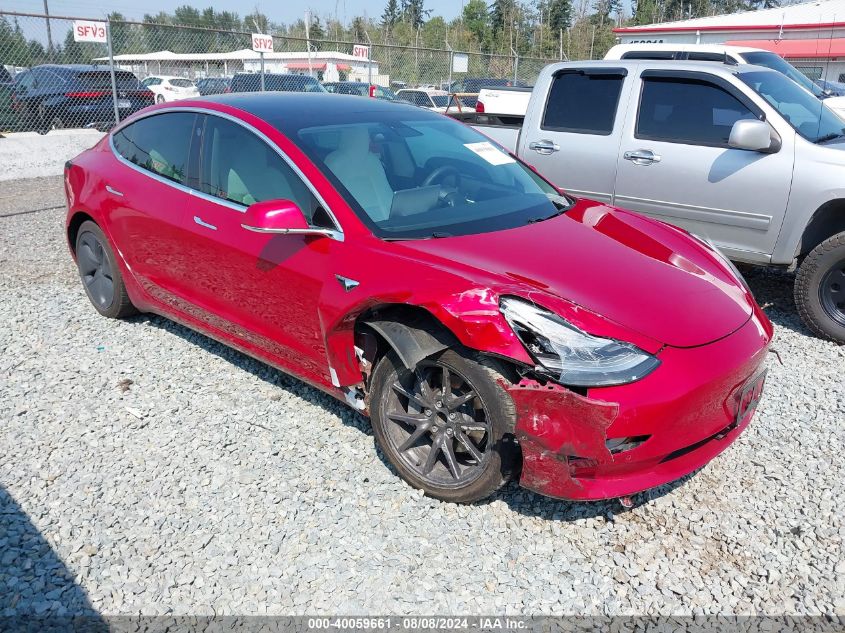 2020 Tesla Model 3 Standard Range Plus Rear-Wheel Drive/Standard Range Rear-Wheel Drive VIN: 5YJ3E1EA8LF614970 Lot: 40059661