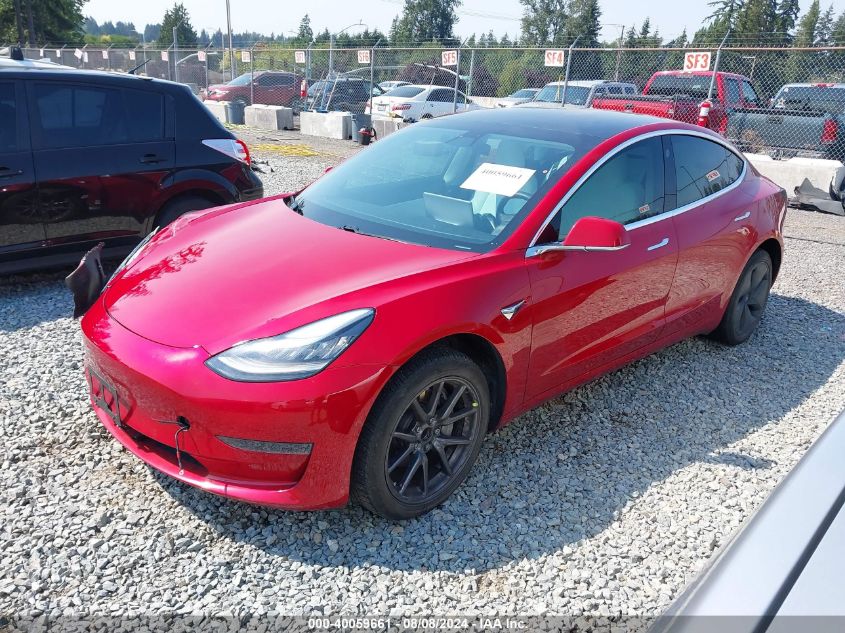 2020 Tesla Model 3 Standard Range Plus Rear-Wheel Drive/Standard Range Rear-Wheel Drive VIN: 5YJ3E1EA8LF614970 Lot: 40059661