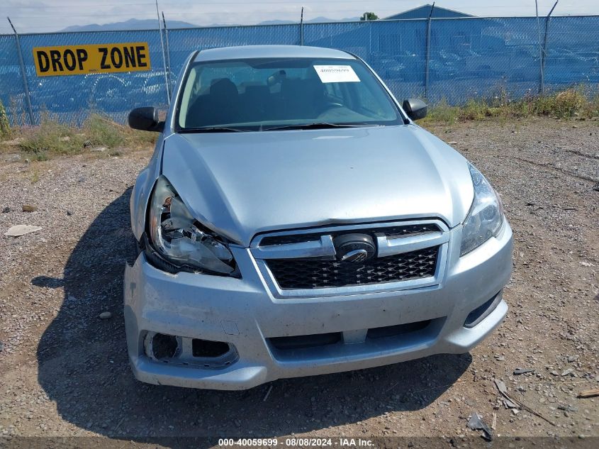 2014 Subaru Legacy 2.5I VIN: 4S3BMBA66E3018388 Lot: 40059699