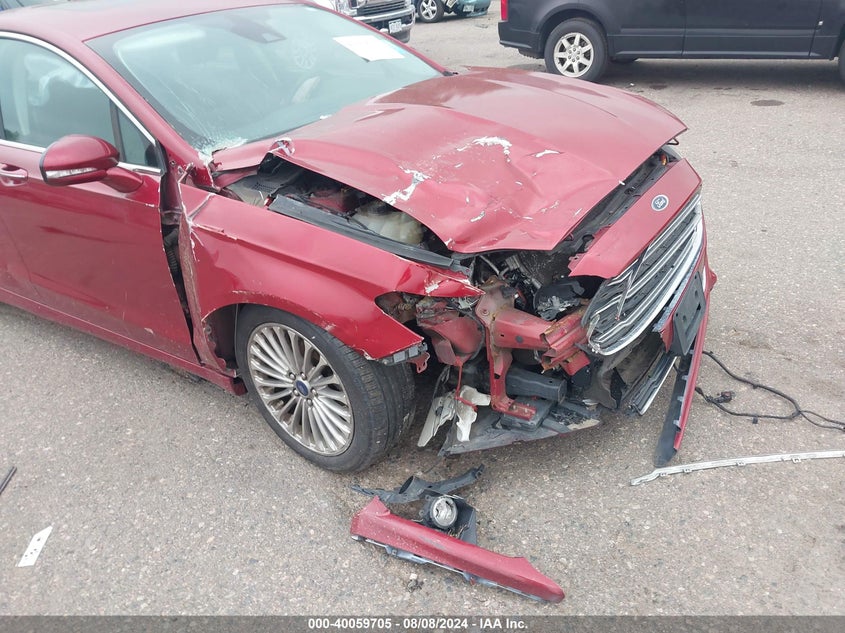 2015 Ford Fusion Titanium VIN: 3FA6P0D94FR122244 Lot: 40059705