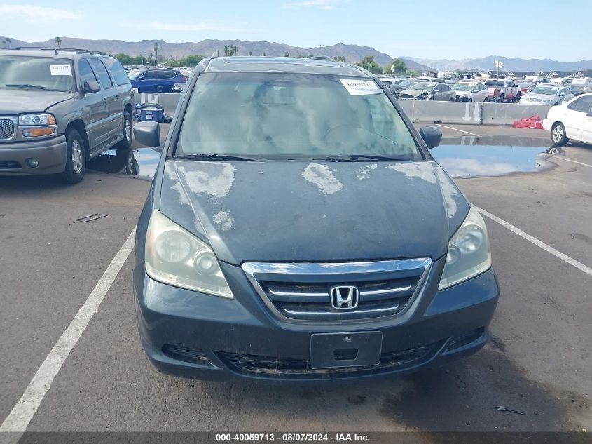 2006 Honda Odyssey Ex-L VIN: 5FNRL38706B002357 Lot: 40059713