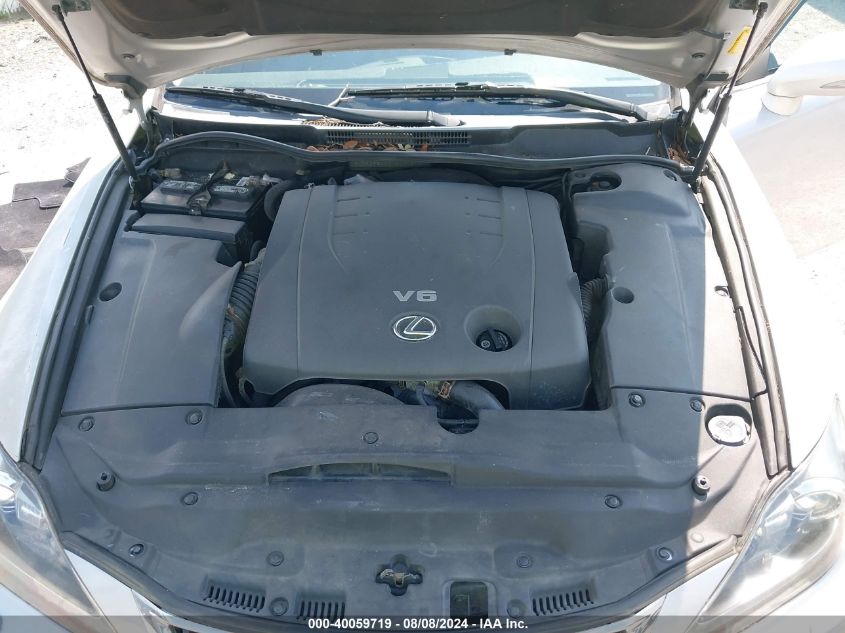 2010 Lexus Is 250 VIN: JTHCF5C23A5037892 Lot: 40059719