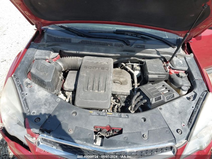 2013 Chevrolet Equinox 1Lt VIN: 2GNALDEK2D6292140 Lot: 40059724