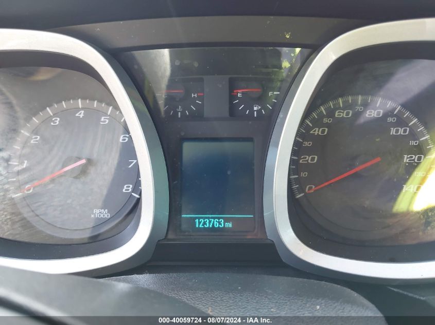 2013 Chevrolet Equinox 1Lt VIN: 2GNALDEK2D6292140 Lot: 40059724