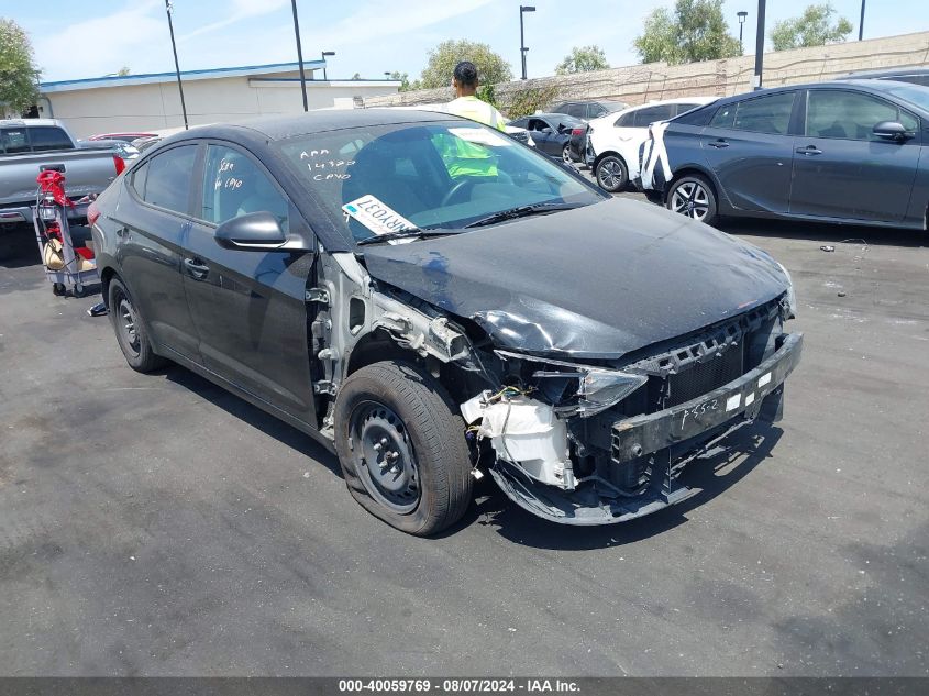 2017 HYUNDAI ELANTRA SE - KMHD74LF8HU176475