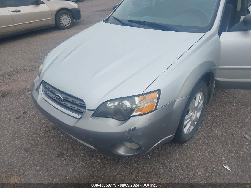 2005 Subaru Outback 2.5I VIN: 4S4BP61C557333174 Lot: 40059779