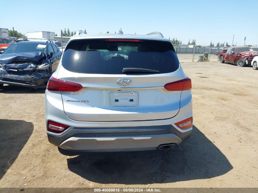 2019 Hyundai Santa Fe Sel Plus VIN: 5NMS33AD3KH002153 Lot: 40059815