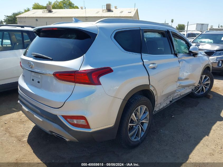 2019 Hyundai Santa Fe Sel Plus VIN: 5NMS33AD3KH002153 Lot: 40059815