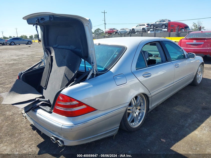 2000 Mercedes-Benz S 430 VIN: WDBNG70J8YA080798 Lot: 40059847
