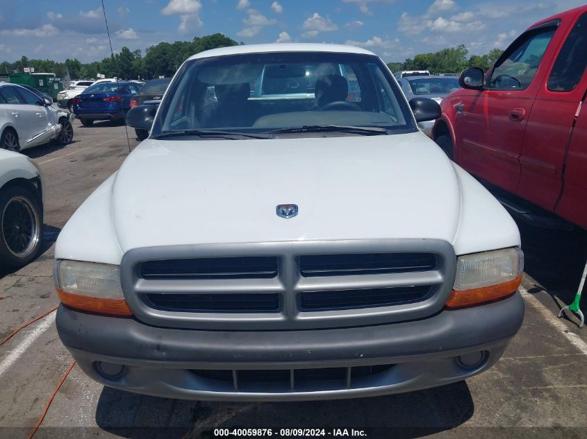 1999 Dodge Dakota Slt/Sport VIN: 1B7FL26X1XS186017 Lot: 40059876