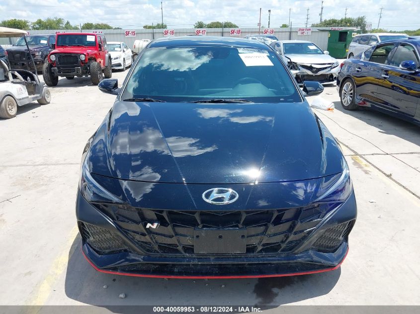 2023 Hyundai Elantra N VIN: KMHLW4AK4PU018938 Lot: 40059953