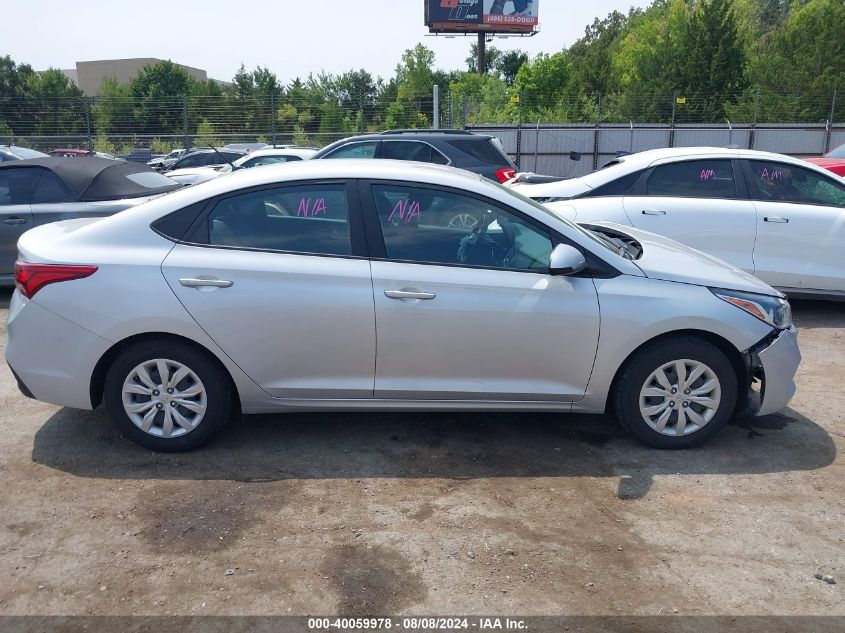 2021 Hyundai Accent Se VIN: 3KPC24A64ME131933 Lot: 40059978