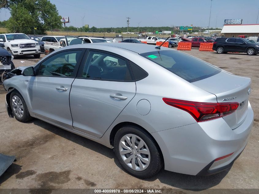 2021 Hyundai Accent Se VIN: 3KPC24A64ME131933 Lot: 40059978