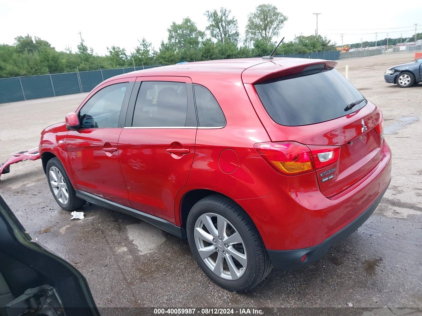2015 Mitsubishi Outlander Sport Se VIN: 4A4AR4AU4FE029458 Lot: 40059987