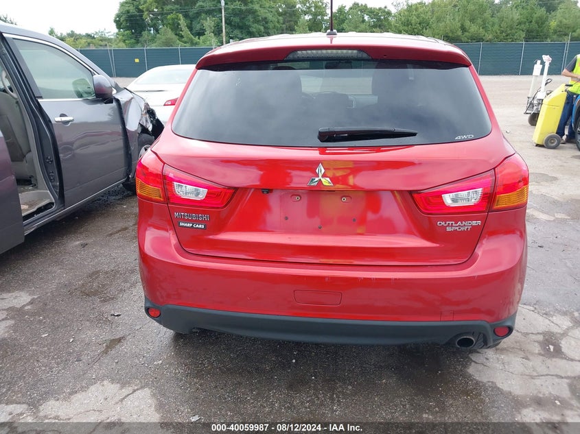 2015 Mitsubishi Outlander Sport Se VIN: 4A4AR4AU4FE029458 Lot: 40059987