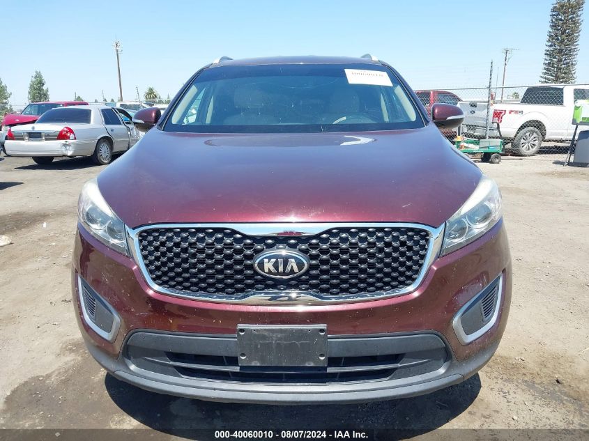 2018 Kia Sorento 2.4L Lx VIN: 5XYPG4A31JG339789 Lot: 40060010