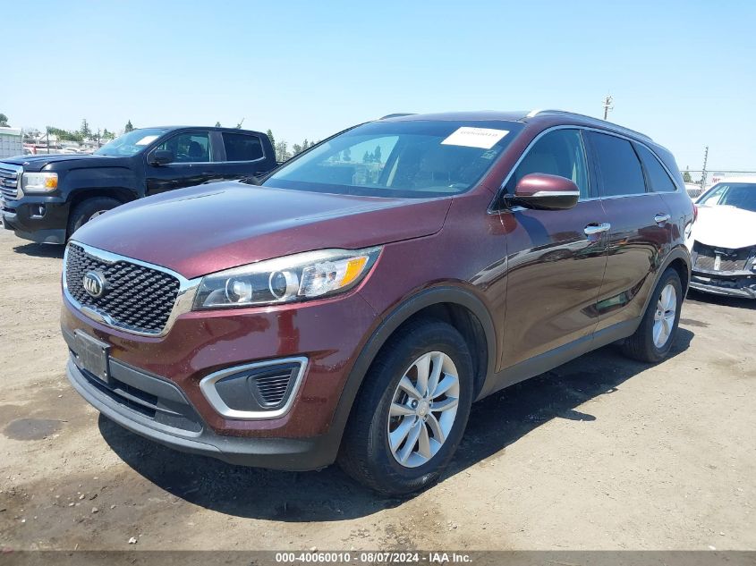 2018 Kia Sorento 2.4L Lx VIN: 5XYPG4A31JG339789 Lot: 40060010