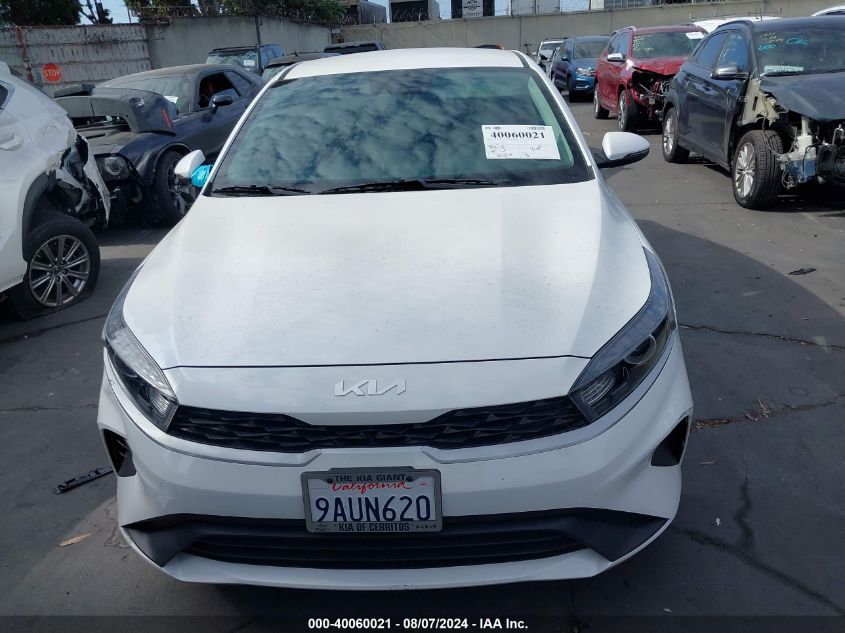 2022 Kia Forte Lxs VIN: 3KPF24ADXNE476378 Lot: 40060021