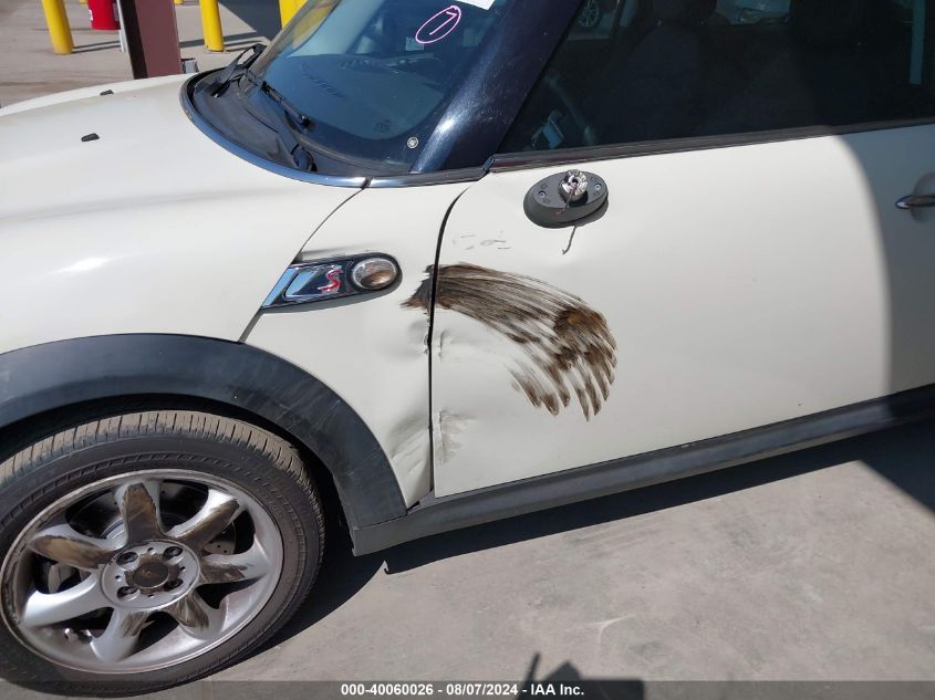 2009 Mini Cooper S VIN: WMWMF73589TW84224 Lot: 40060026