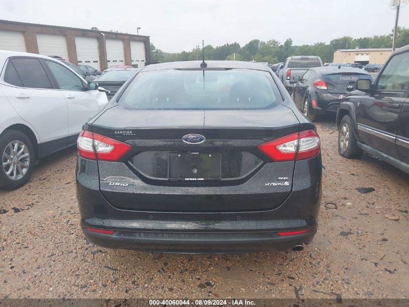 2014 Ford Fusion Hybrid Se VIN: 3FA6P0LU7ER387468 Lot: 40060044