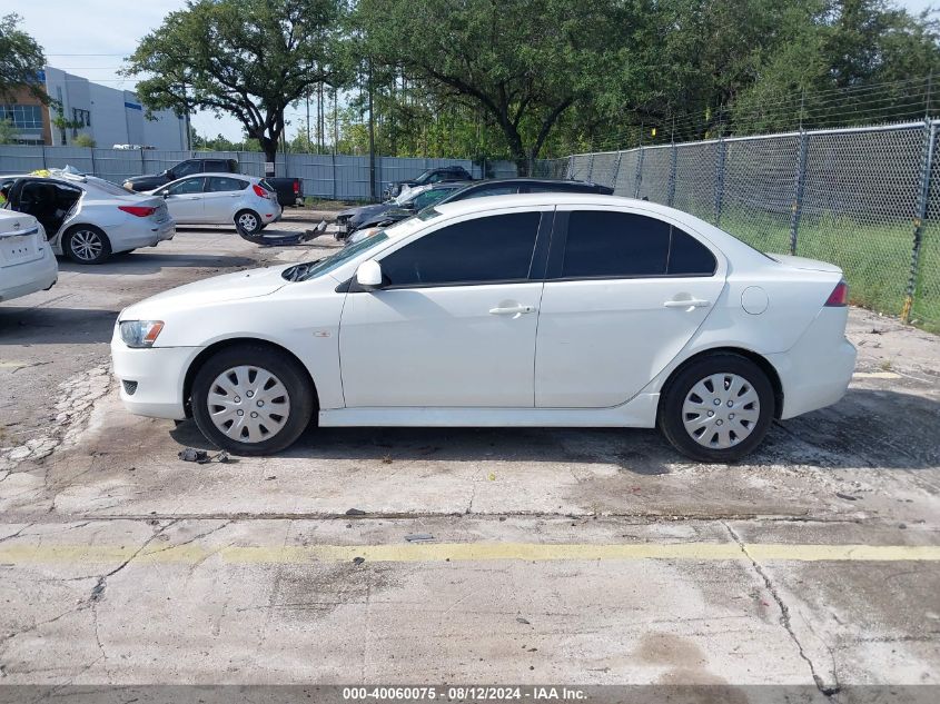 2014 Mitsubishi Lancer Es VIN: JA32U2FU5EU012663 Lot: 40060075