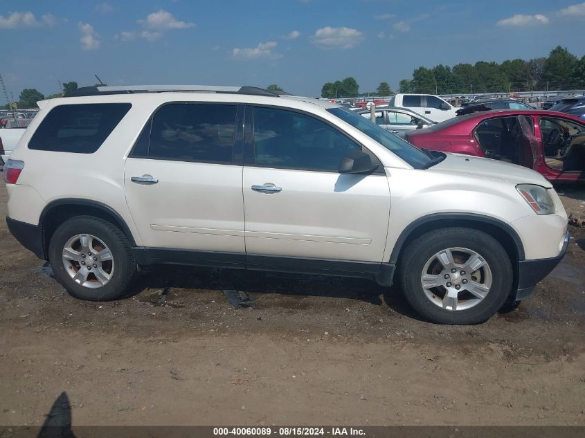 1GKKRPED6BJ310982 2011 GMC Acadia Sle