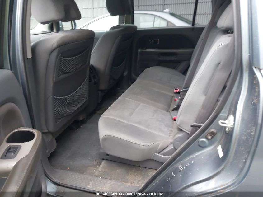 2006 Honda Pilot Ex VIN: 2HKYF18486H514558 Lot: 40060109