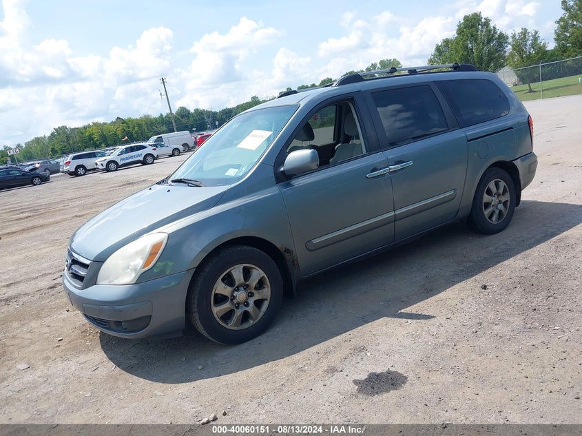 2008 Hyundai Entourage Gls/Limited VIN: KNDMC233486052315 Lot: 40060151