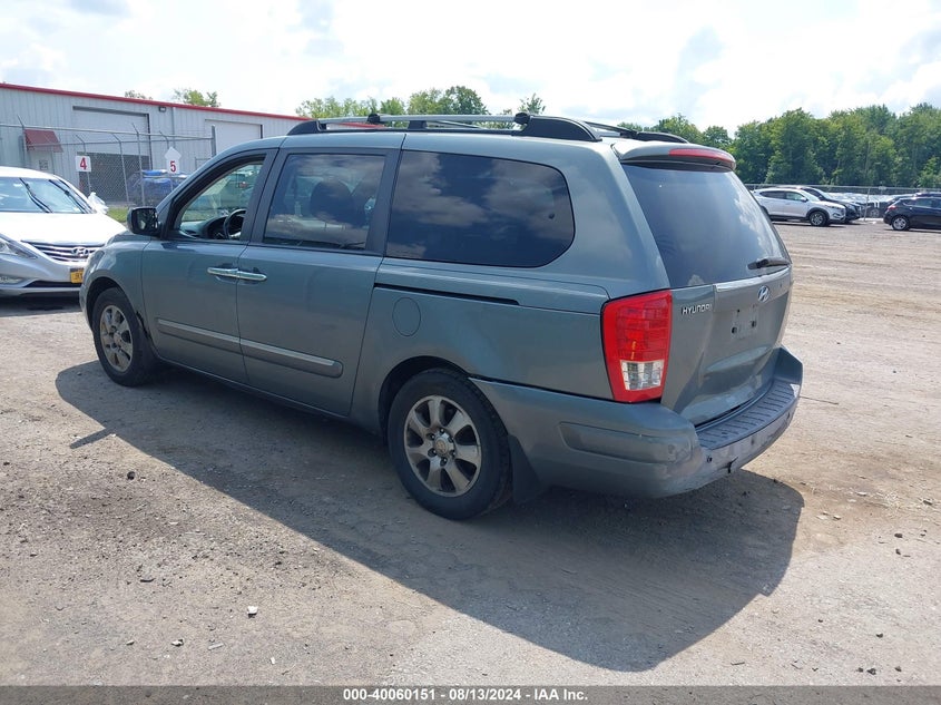 2008 Hyundai Entourage Gls/Limited VIN: KNDMC233486052315 Lot: 40060151