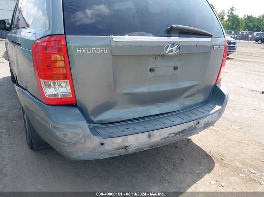 2008 Hyundai Entourage Gls/Limited VIN: KNDMC233486052315 Lot: 40060151