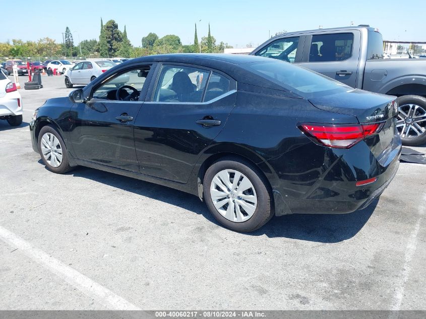 2024 Nissan Sentra S Xtronic Cvt VIN: 3N1AB8BVXRY296866 Lot: 40060217