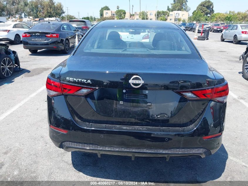 2024 Nissan Sentra S Xtronic Cvt VIN: 3N1AB8BVXRY296866 Lot: 40060217