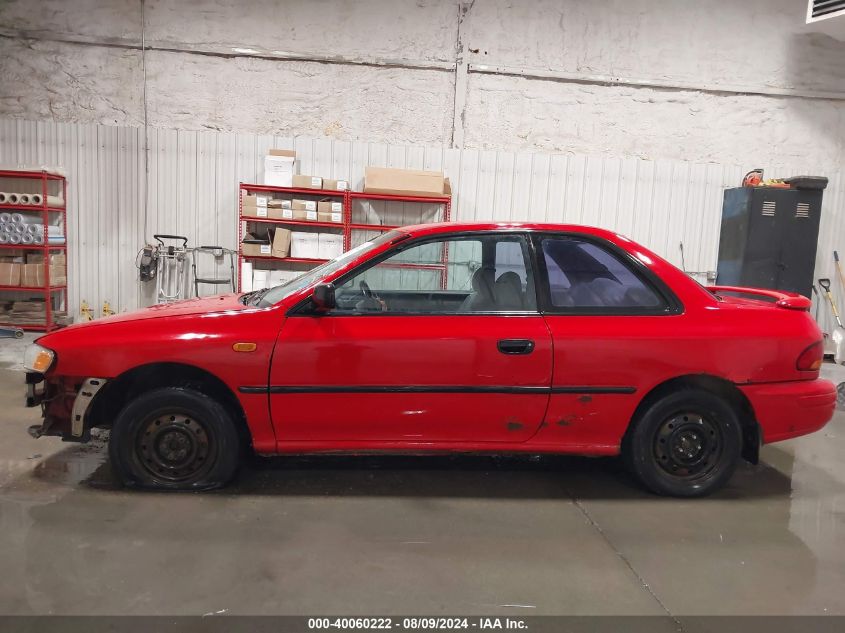 1995 Subaru Impreza L VIN: JF1GM2356SG405172 Lot: 40060222