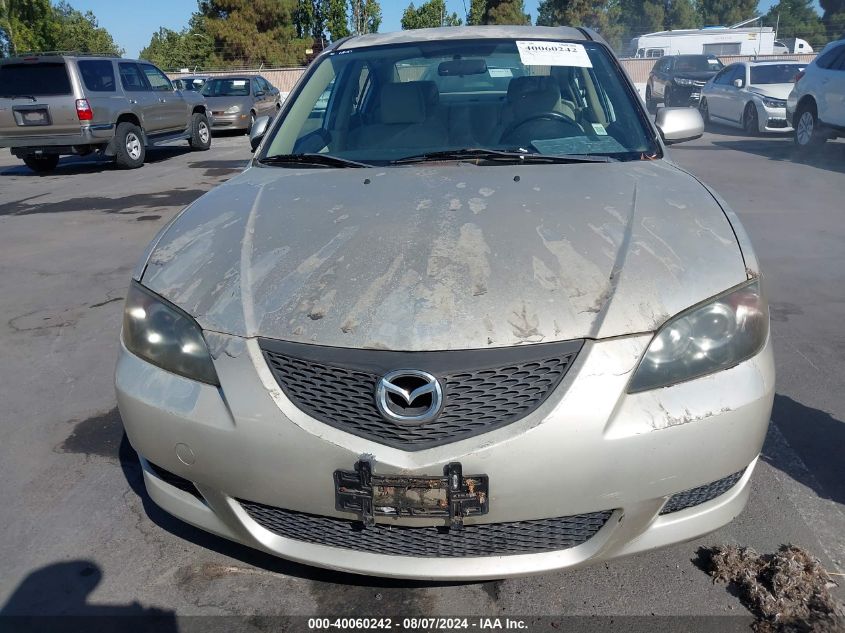 2004 Mazda Mazda3 I VIN: JM1BK32F041118927 Lot: 40060242