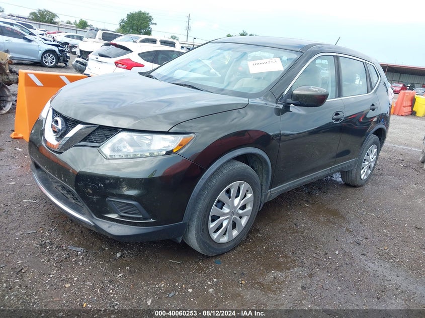 2016 NISSAN ROGUE S/SL/SV - KNMAT2MV8GP736330